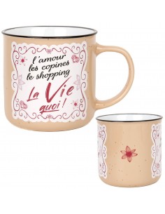Mug Couleur "La Vie"