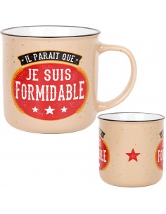 Mug Couleur "Formidable"