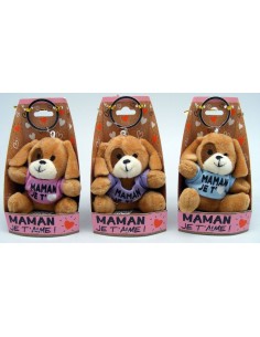 PC peluche chien "Maman"