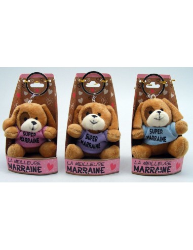 PC peluche chien "Marraine"