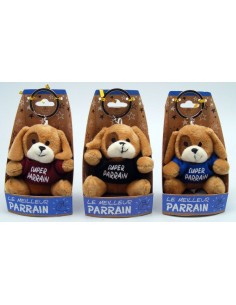 PC peluche chien "Parrain"
