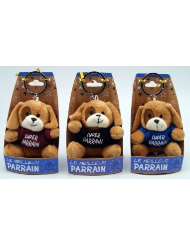 PC peluche chien "Parrain"