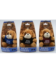 PC peluche chien "Beau gosse"