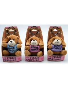 PC peluche chien "Femme...