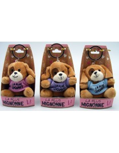 PC peluche chien "La +...