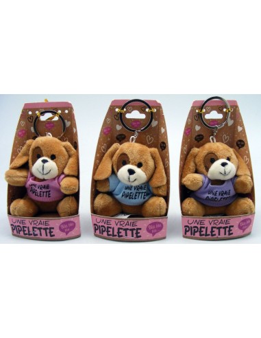 PC peluche chien "Pipelette"