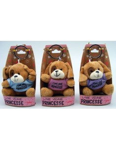 PC peluche chien "Princesse"