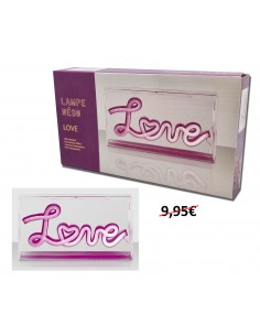 Lampe PVC Néon "Love"
