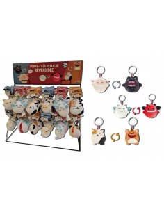 Ass. 48 PC peluche réversibles