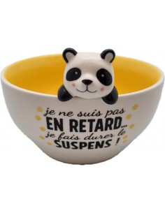 Bol figurine relief "Panda"