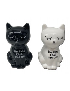 Tirelires Chat Zen