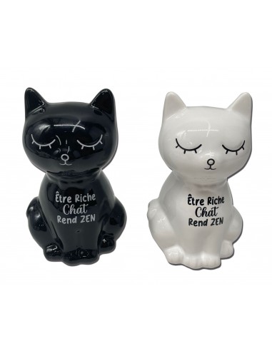 Tirelires Chat Zen
