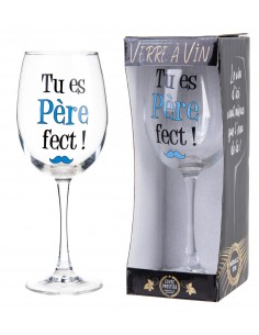Verre à vin "Père...fect"