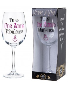 Verre à vin "Une Amie"