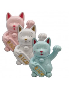 Tirelire "Lucky Cat"  Rich