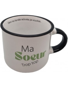 Tasse Expresso Famille "Soeur"