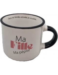 Tasse Expresso Famille "Fille"
