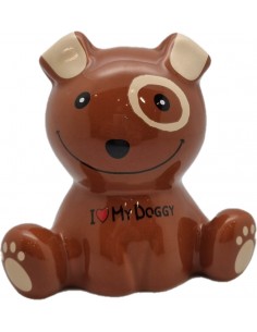 Tirelires Doggy Marron