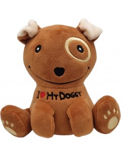 Peluche Doggy Marron 20cm