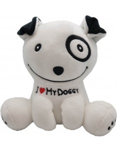Peluche Doggy Blanc 15cm