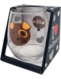 Verre Doggy Marron