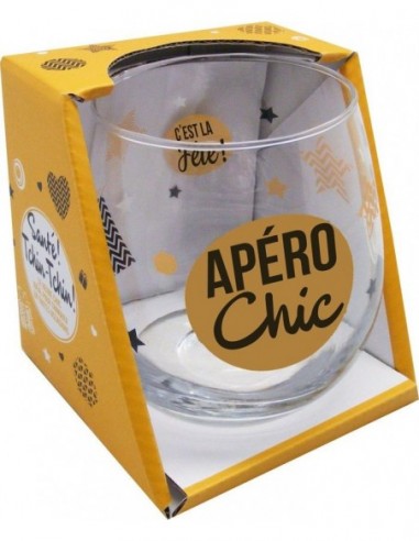 Verre "chic"