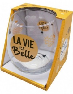 Verre "vie"