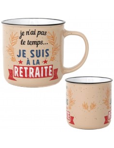 Mug Couleur "Retraite"