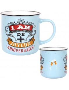 Mug Couleur "Anniv 1"