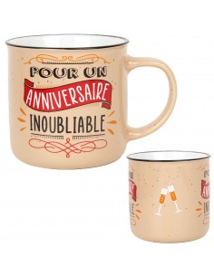 Mug Couleur "Anniv 2"